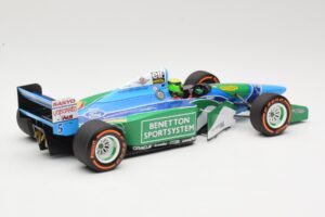 Benetton Ford B194 #5 M. Schumacher Demonstration Run Belgian GP 2017 Minichamps 1:18 510941705 Métal — image 2 sur 6