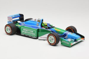 Benetton Ford B194 #5 M. Schumacher Demonstration Run Belgian GP 2017 Minichamps 1:18 510941705 Métal — image 4 sur 6
