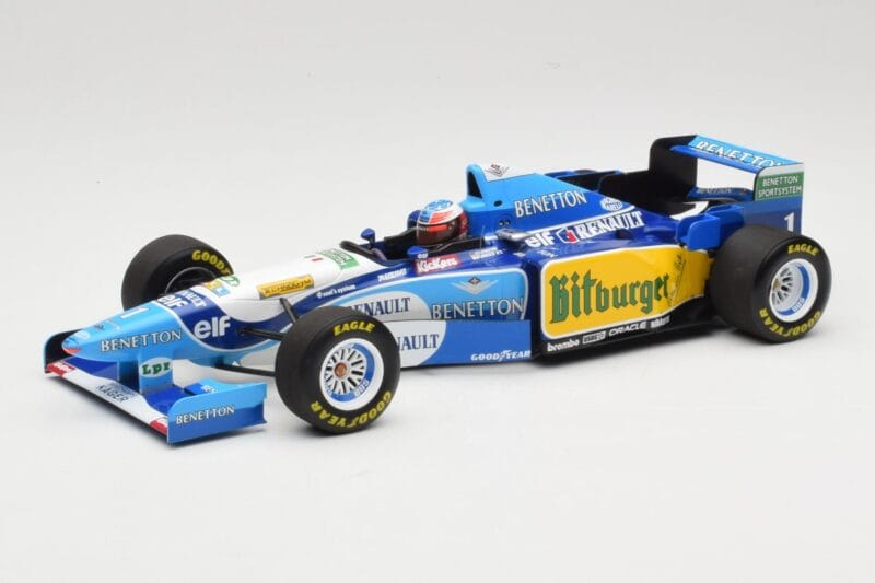 Benetton Renault B195 #1 M. Schumacher Winner German GP 1995 Minichamps 1:18 510952701 Métal