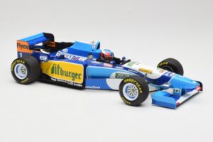 Benetton Renault B195 #1 M. Schumacher Winner Monaco GP 1995 Minichamps 1:18 510952301 Métal — image 4 sur 6
