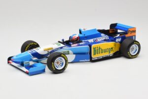 Benetton Renault B195 #1 M. Schumacher Winner Monaco GP 1995 Minichamps 1:18 510952301 Métal