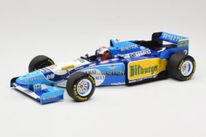 Benetton Renault B195 #2 J. Herbert Winner British GP 1995 Minichamps 1:18 110950802 Métal