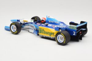 Benetton Renault B195 #2 J. Herbert Winner British GP 1995 Minichamps 1:18 110950802 Métal — image 5 sur 6