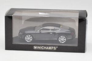 Bentley Continental GT Beluga Noir Minichamps 1:43 436139980 Métal — image 4 sur 4