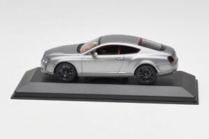 Bentley Continental GT Gris Avec Jantes Noires Minichamps 1:43 BENTLEY001 Métal