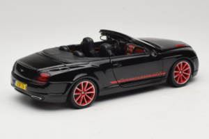 Bentley Continental Supersports ISR Cabriolet Noir Avec Jantes Rouges Bburago 1:18 18-11035 Métal — image 3 sur 8