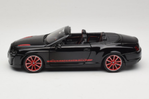Bentley Continental Supersports ISR Cabriolet Noir Avec Jantes Rouges Bburago 1:18 18-11035 Métal — image 4 sur 8