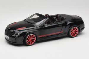 Bentley Continental Supersports ISR Cabriolet Noir Avec Jantes Rouges Bburago 1:18 18-11035 Métal