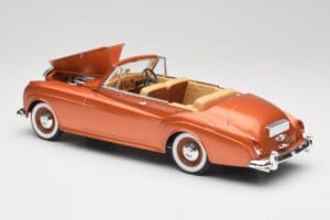 Bentley Type S2 Mulliner Cabriolet Tudor Orange Métallisé Solido 1:18 8007 Métal — image 5 sur 8