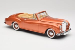 Bentley Type S2 Mulliner Cabriolet Tudor Orange Métallisé Solido 1:18 8007 Métal — image 6 sur 8