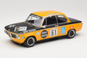 BMW 1600-2 BMW Alpina #61 R. Herzog / N. Lauda DNF 6 Hours Nurburgring 1970 Minichamps 1:18 155702661 Métal