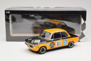 BMW 1600-2 BMW Alpina #61 R. Herzog / N. Lauda DNF 6 Hours Nurburgring 1970 Minichamps 1:18 155702661 Métal — image 6 sur 6