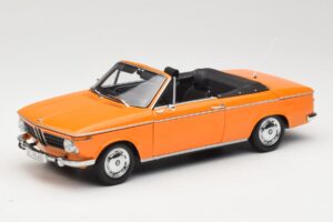 BMW 1600 E10 Cabriolet Orange Minichamps 1:18 100021030 Métal