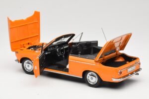 BMW 1600 E10 Cabriolet Orange Minichamps 1:18 100021030 Métal — image 5 sur 8