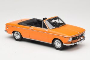BMW 1600 E10 Cabriolet Orange Minichamps 1:18 100021030 Métal — image 6 sur 8