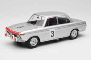 BMW 1800 TiSA #3 D. Glemser / J. Ickx 24 Hours of Spa 1965 Minichamps 1:18 155652903 Métal
