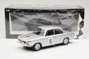 BMW 1800 TiSA #6 J. Munaron / K. Eppelein 24 Hours of Spa 1965 Minichamps 1:18 155652906 Métal — image 6 sur 6