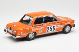 BMW 2002 Jagermeister #255 W. Stiller Rally Monte Carlo 1973 IXO 1:18 18RMC165 Métal — image 2 sur 6