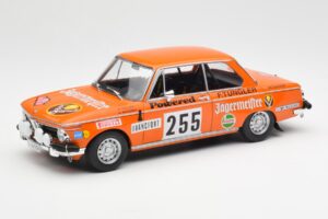 BMW 2002 Jagermeister #255 W. Stiller Rally Monte Carlo 1973 IXO 1:18 18RMC165 Métal
