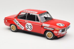 BMW 2002 Jockey Racing #33 B. Tobiasson / L. Nordstrom 6 Hours Nurburgring 1972 Minichamps 1:18 155722633 Métal — image 4 sur 6