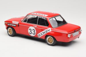 BMW 2002 Jockey Racing #33 B. Tobiasson / L. Nordstrom 6 Hours Nurburgring 1972 Minichamps 1:18 155722633 Métal — image 5 sur 6