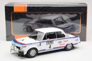 BMW 2002 #4 B. Waldegard / H. Thorzelius RAC Rally 1973 IXO 1:18 18RMC163 Métal — image 6 sur 6