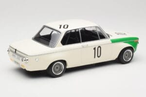 BMW 2002 Tii E10 #10 H. Hahne / D. Quester Winners Nurburgring 1968 Minichamps 1:18 155682710 Métal — image 2 sur 6