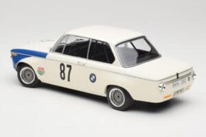 BMW 2002 Tii E10 #87 H. Hahne Grand Prix Brno 1969 Minichamps 1:18 155692787 Métal — image 5 sur 6