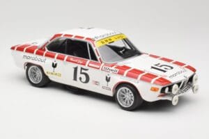 BMW 2800 CS E9 #15 Team Marabout Gaye / S. Braillard 24 Hours of Spa 1972 Minichamps 1:18 155722715 Métal — image 4 sur 6