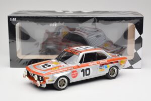 BMW 2800 CS Team Schnitzer #10 J. Fitzpatrick / J. Peltier Spa 1972 Minichamps 1:18 155722710 Métal — image 6 sur 6