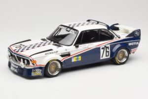 BMW 3.0 CSL E9 Garage Du Bac #76 P. Depnic / H. Coulon 24 Hours of Le Mans 1977 Minichamps 1:18 155772576 Métal
