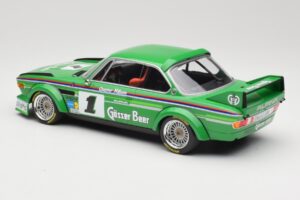BMW 3.0 CSL E9 #1 Alpina G. Nilsson / D. Quester Winners Nürburgring 1977 Minichamps 1:18 155772501 Métal — image 5 sur 6