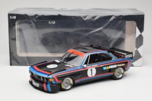 BMW 3.0 CSL E9 #1 BMW Motorsport H-J. Stuck Winner Norisring Trophy 1974 Minichamps 1:18 155742691 Métal — image 6 sur 6