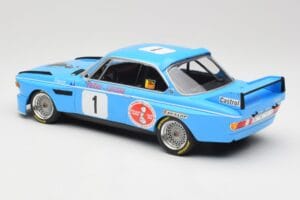 BMW 3.0 CSL E9 #1 Precision Liegeoise J. Peltier / C. Lafosse Winners 4 Hours Monza 1974 Minichamps 1:18 155742681 Métal — image 4 sur 6
