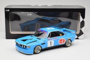 BMW 3.0 CSL E9 #1 Precision Liegeoise J. Peltier / C. Lafosse Winners 4 Hours Monza 1974 Minichamps 1:18 155742681 Métal — image 6 sur 6