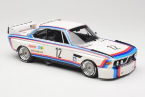 BMW 3.0 CSL E9 #12 BMW Motorsport C. Amon / H-J. Stuck Winners 6 Hours Nurburgring 1973 Minichamps 1:18 155732612 Métal — image 4 sur 6