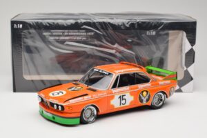 BMW 3.0 CSL E9 #15 Jägermeister Racing N. Lauda / G. Joisten 6 Hours Nurburgring 1973 Minichamps 1:18 155732615 Métal — image 6 sur 6