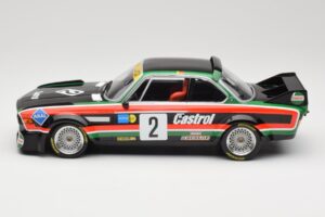 BMW 3.0 CSL E9 #2 Luigi Racing J-M. de Wael / A. de Fierlant Winners GP Nurburgring 1976 Minichamps 1:18 155762502 Métal — image 3 sur 6
