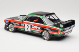 BMW 3.0 CSL E9 #2 Luigi Racing J-M. de Wael / A. de Fierlant Winners GP Nurburgring 1976 Minichamps 1:18 155762502 Métal — image 5 sur 6