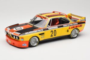 BMW 3.0 CSL E9 #20 BMW Faltz Alpina W. Werner / H. Schommers Norisring Trophy 1974 Minichamps 1:18 155742620 Métal