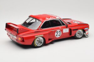 BMW 3.0 CSL E9 #23 Faltz Alpina A. de Fierlant / H. Grohs Zandvoort Trophy 1975 Minichamps 1:18 155752623 Métal — image 2 sur 6