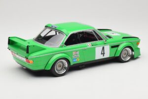BMW 3.0 CSL E9 #4 Jolly Club Milano C. Finotto / C. Facetti Winners ETCC Zandvoort 1979 Minichamps 1:18 155792504 Métal — image 2 sur 6