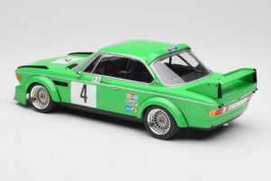 BMW 3.0 CSL E9 #4 Jolly Club Milano C. Finotto / C. Facetti Winners ETCC Zandvoort 1979 Minichamps 1:18 155792504 Métal — image 5 sur 6