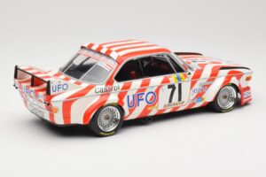 BMW 3.0 CSL E9 #71 Luigi Racing P. Xhenceval / J. Dieudonné 24 Hours of Le Mans 1977 Minichamps 1:18 155772571 Métal — image 2 sur 6