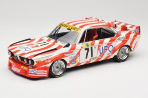 BMW 3.0 CSL E9 #71 Luigi Racing P. Xhenceval / J. Dieudonné 24 Hours of Le Mans 1977 Minichamps 1:18 155772571 Métal