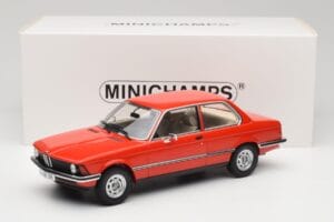BMW 316 E21 Rouge Minichamps 1:18 107024100 Résine — image 6 sur 6