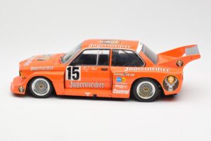 BMW 320i #15 Jägermeister H-J. Stuck Winner DRM Eifelrennen 1977 Minichamps 1:18 180772115 Métal — image 4 sur 8