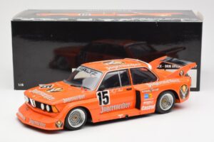 BMW 320i #15 Jägermeister H-J. Stuck Winner DRM Eifelrennen 1977 Minichamps 1:18 180772115 Métal — image 8 sur 8