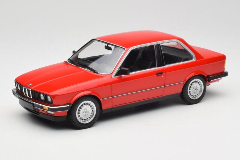 BMW 323i E21 Rouge Minichamps 1:18 155026000 Métal