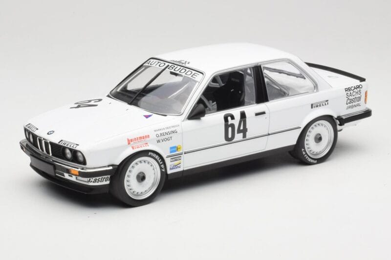 BMW 325i E30 #64 Auto Budde K. Oestreich / E. Rensing Winner 24 Hours Nürburgring 1986 Minichamps 1:18 155862664 Métal